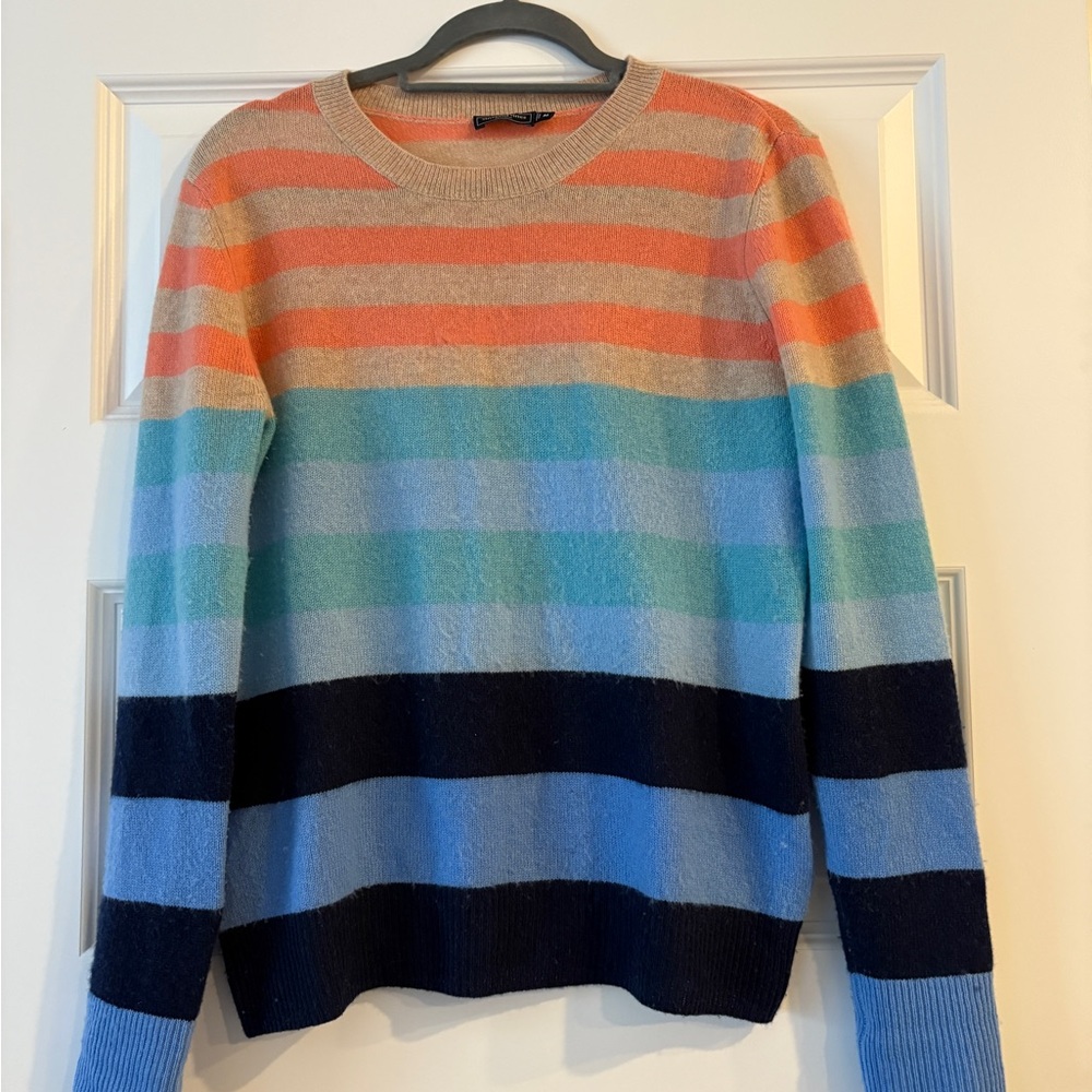 Vineyard Vines Seaspun Cashmere Sweater Striped Women’s Medium